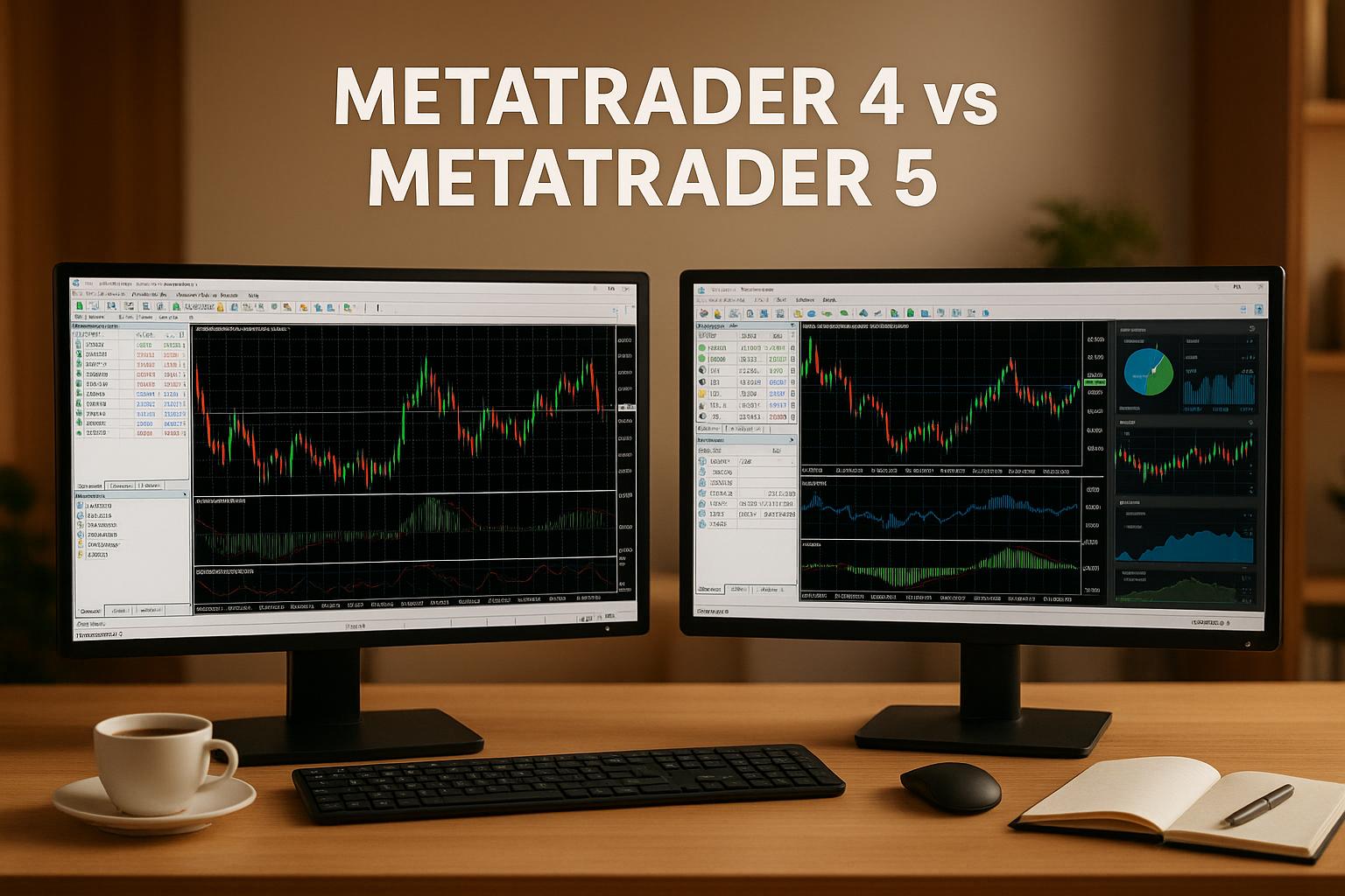 MetaTrader 4 vs MetaTrader 5: Perbandingan Untuk Trader
